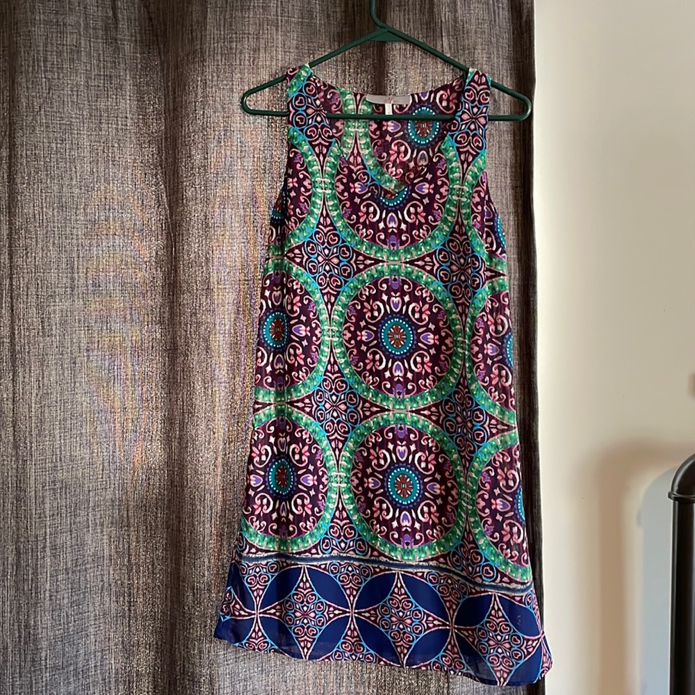 Mid thigh beautiful summer time dress! From Francesca’s!